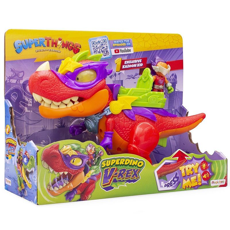 Superthings dino villian v-rex