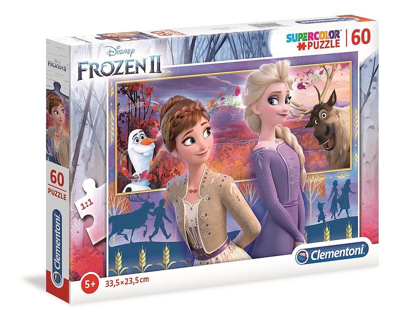 Puzzle 60 super kolor frozen 2 26056