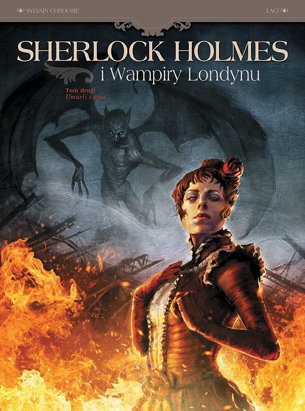 Sherlock Holmes i Wampiry Londynu - 02 - Umarli i żywi (wyd. 2023)