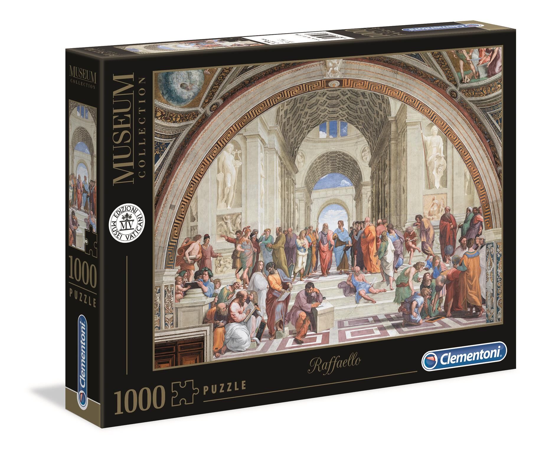 Puzzle 1000 Museum Szkoła ateńska 39483