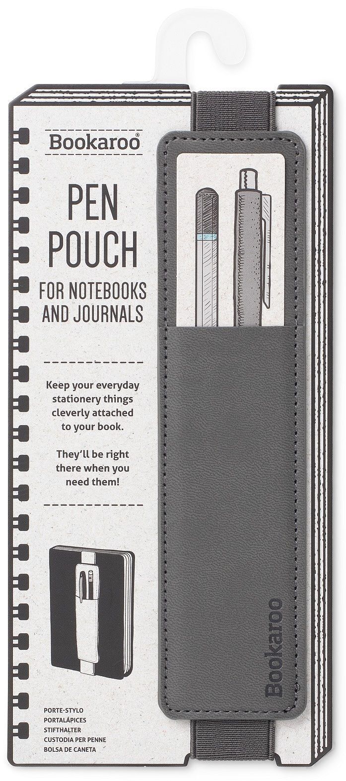 Uchwyt na długopis grafitowy if bookaroo pen pouch