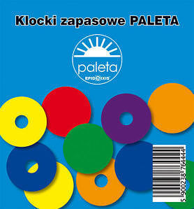 Paleta klocki zapasowe do zestawu kontrolnego
