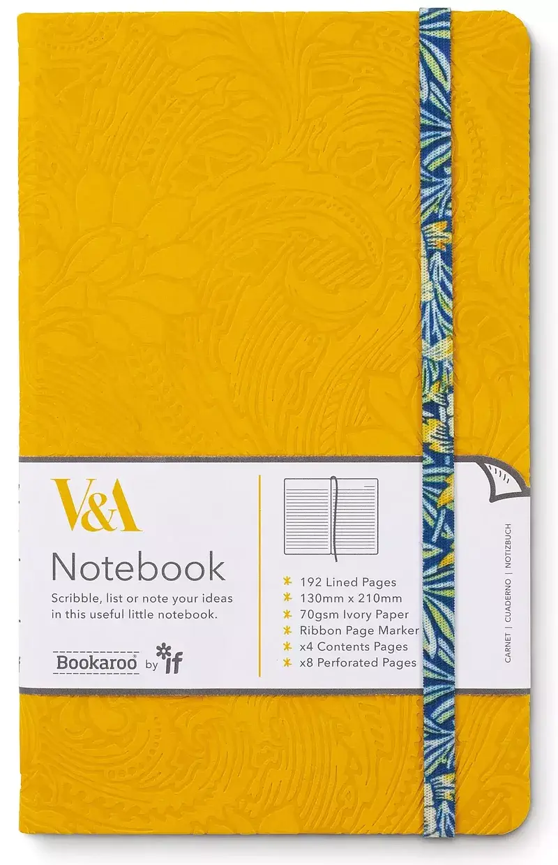 Notatnik a5 v&a bookaroo journal morris tulip & willow