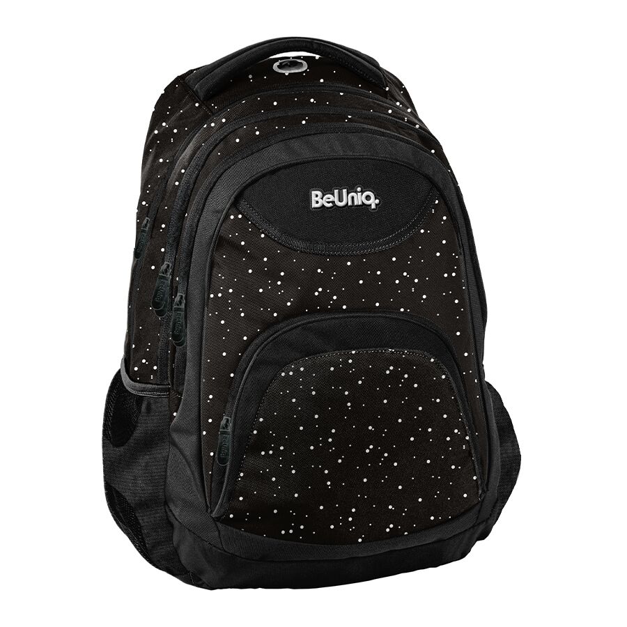Plecak 3-komorowy młodzieżowy Dots BeUniq BU26RX-2708