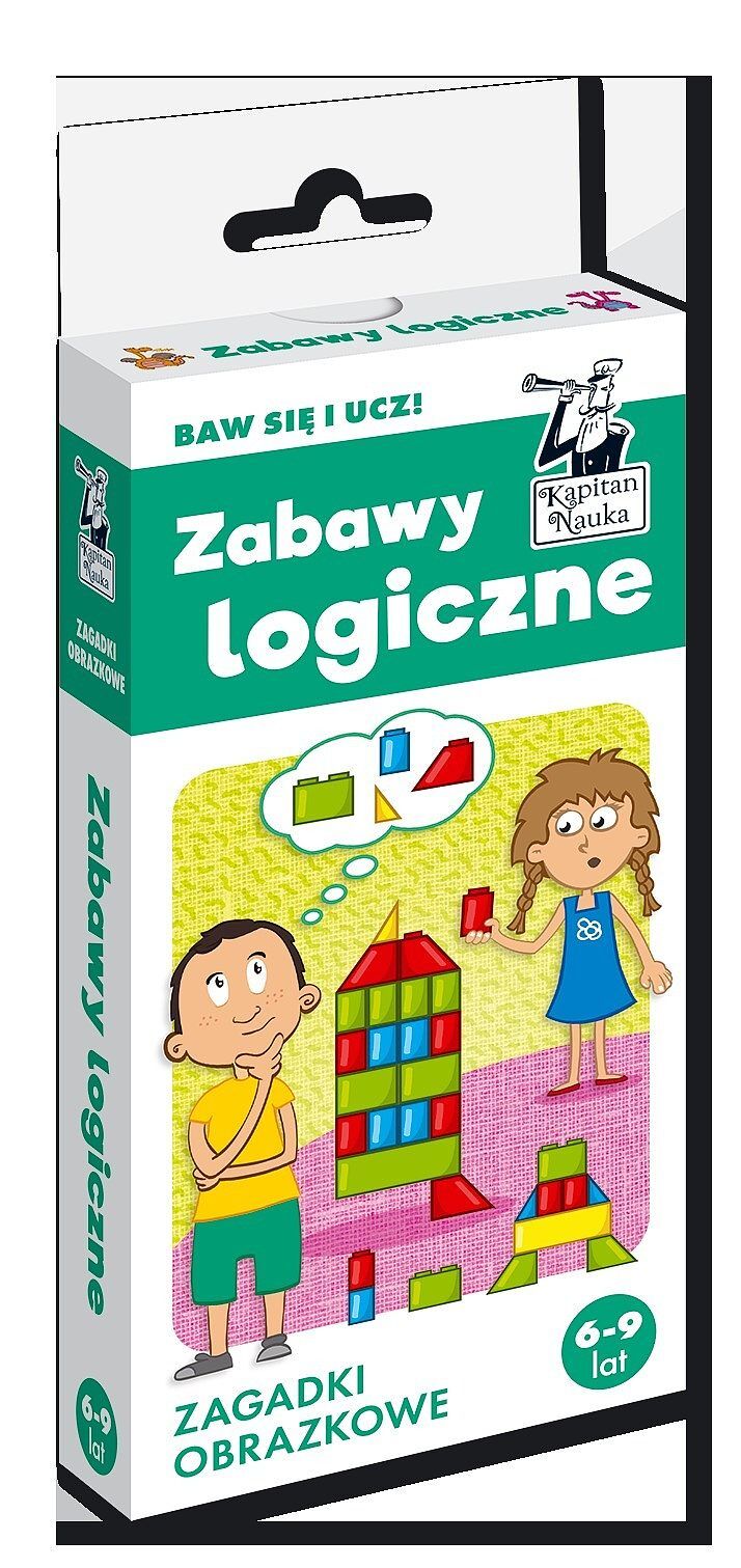Zabawy logiczne. Zagadki obrazkowe. Kapitan Nauka