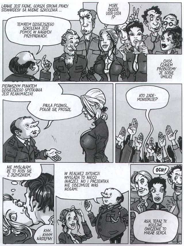 Paula - 1 - Erotyczne przygody początkującej stewardesy