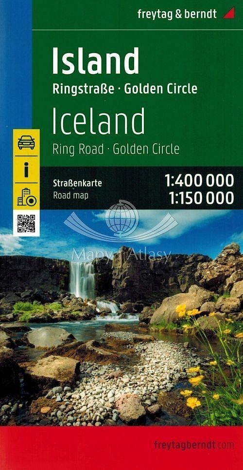 Mapa islandia 1:400 000 fb