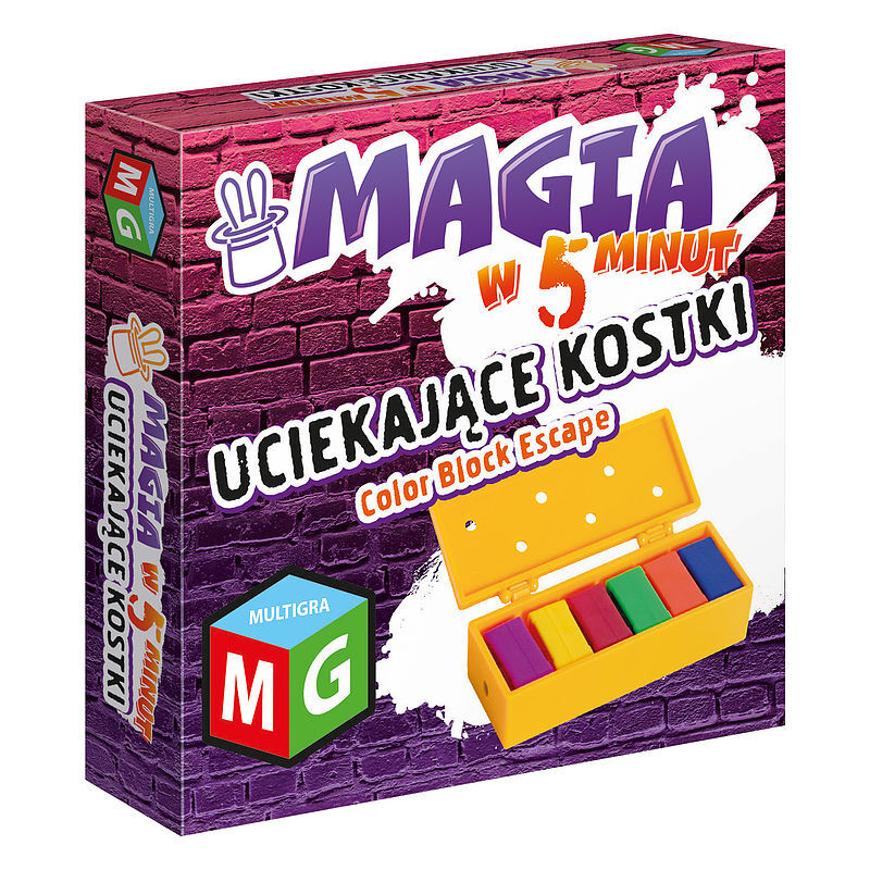 Magia w 5 minut - uciekające kostki