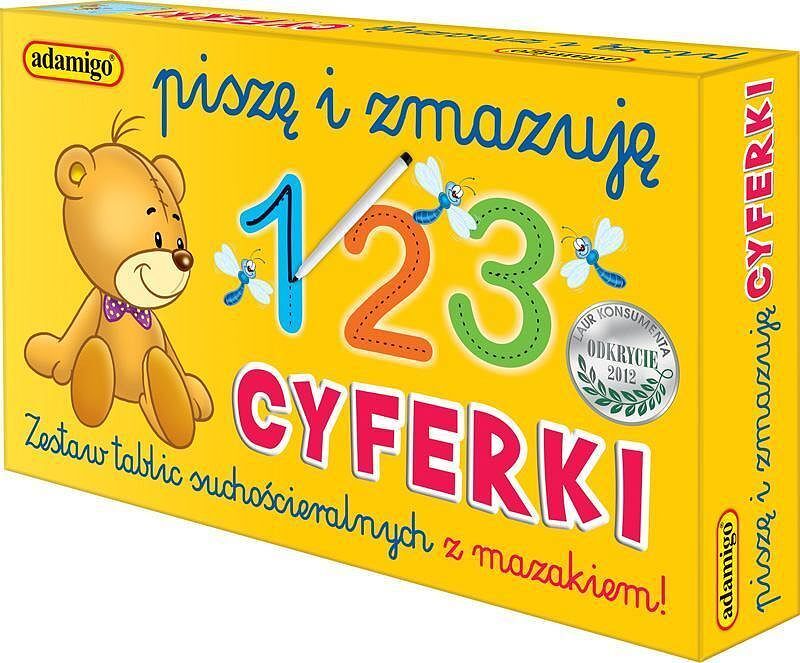 Piszę i zmazuję Cyferki