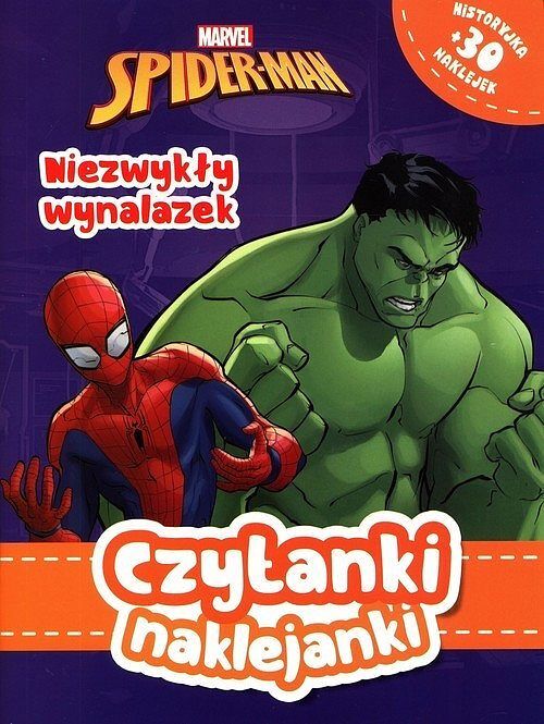 Czytanki naklejanki. Niezwykły wynalazek. Marvel Spider-Man