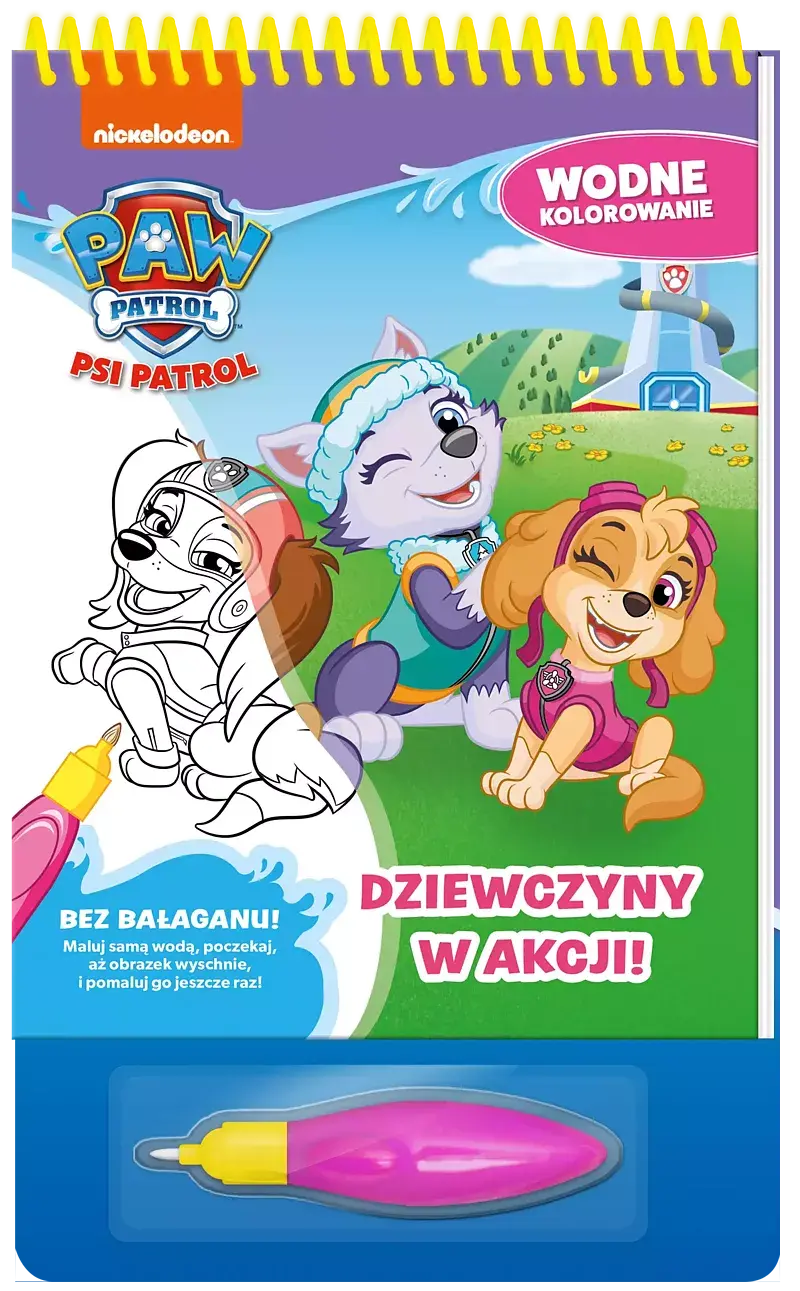 Psi Patrol. Wodne kolorowanie 15. Dziewczyny w akcji!