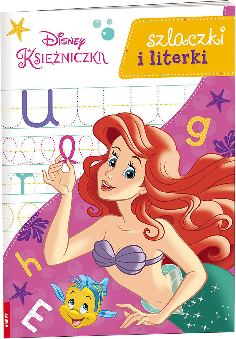 Disney księżniczka szlaczki i literki szn-9103