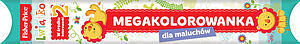 Megakolorowanka dla maluchów Fisher Price - Lwiątko