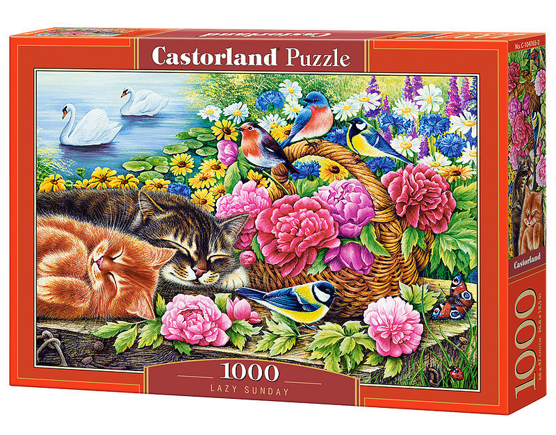 Puzzle 1000 leniwa niedziela c-104765-2