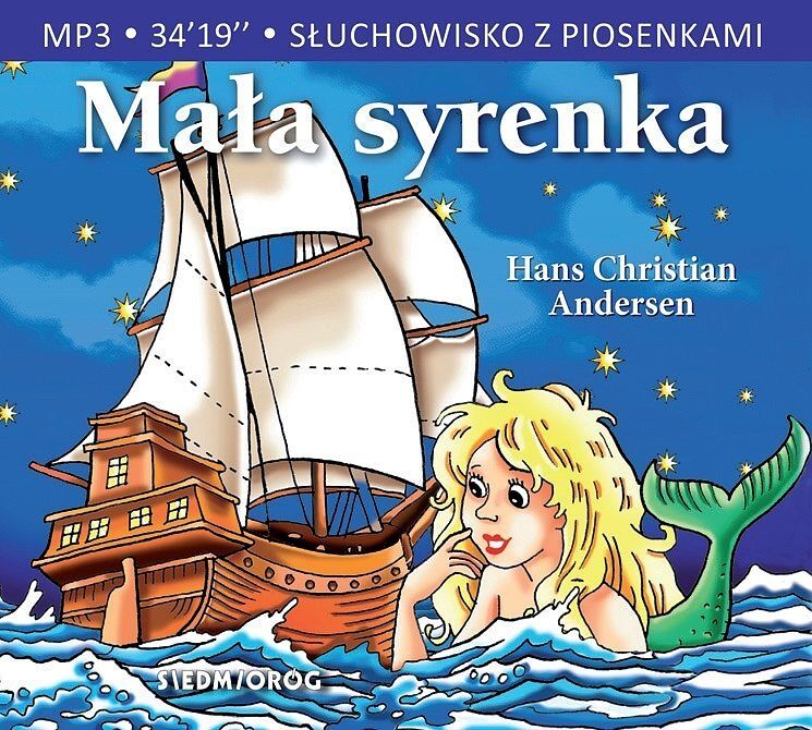 Cd mp3 mała syrenka. Słuchowisko z piosenkami
