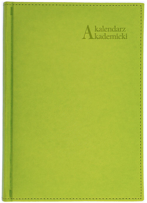 Kalendarz akademicki 2025/2026 A5T Vivella Seledyn