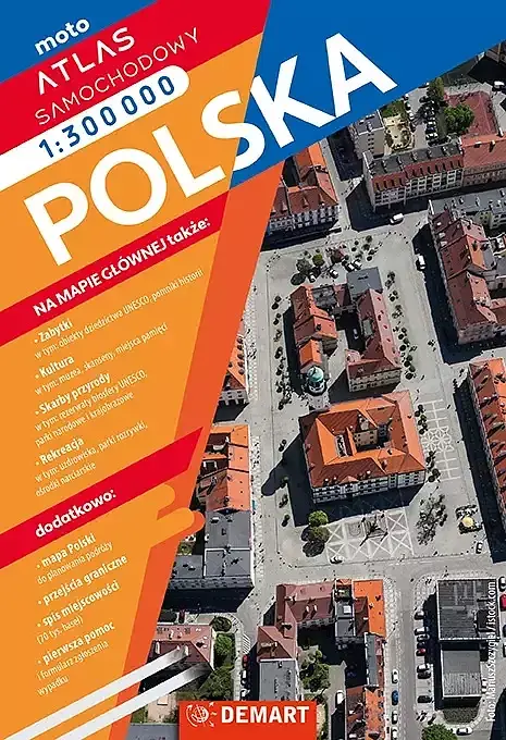 Polska. Atlas samochodowy 1:300 000