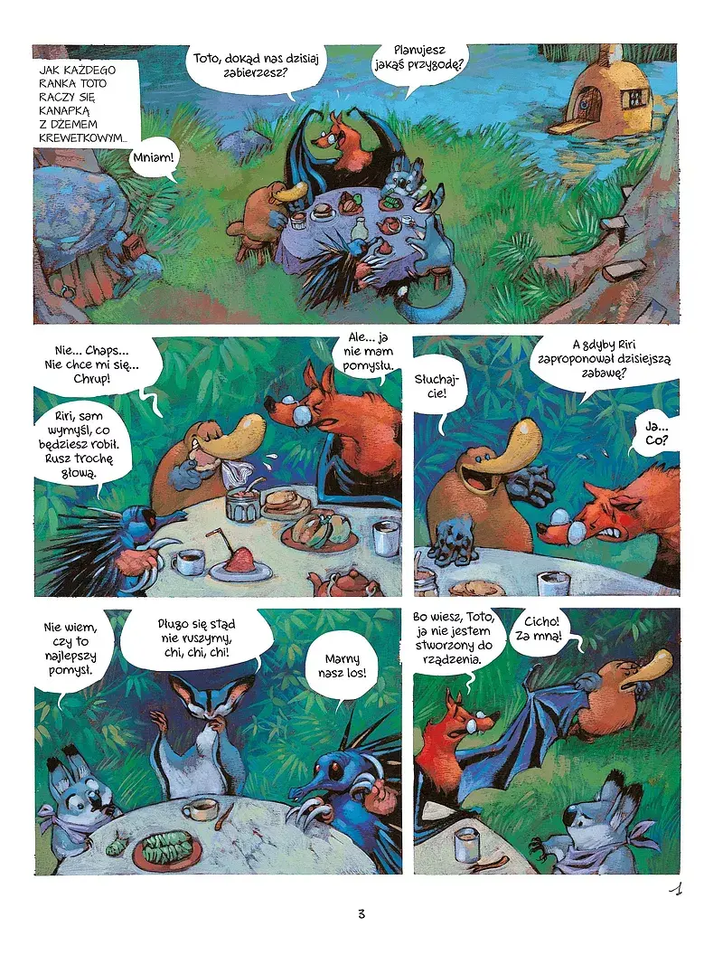 Dziobak Toto - 06 - Dziobak Toto w krainie nieba