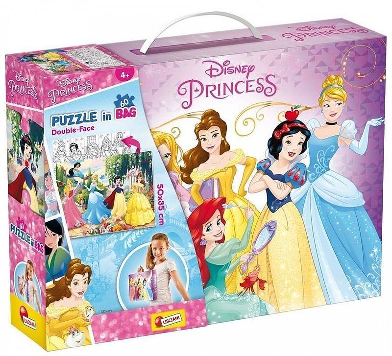 Puzzle Double-Face in bag 60 Disney Princess