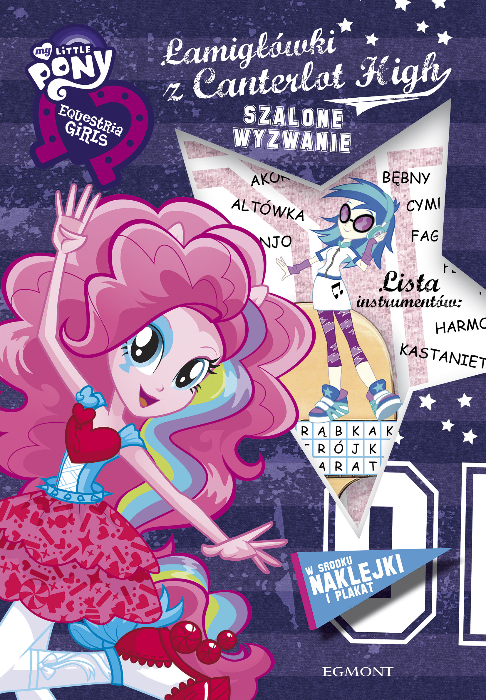 Łamigłówki z Canterlot High. Szalone wyzwanie