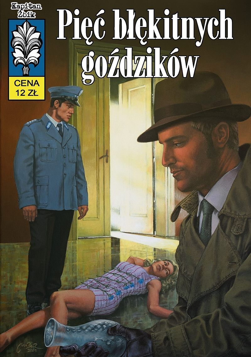 Kapitan Żbik - 54 - Pięć błękitnych goździków (wydanie II, kolorowe)