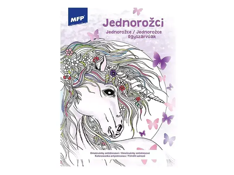 Kolorowanka antystresowa jednorożce 3 5301078