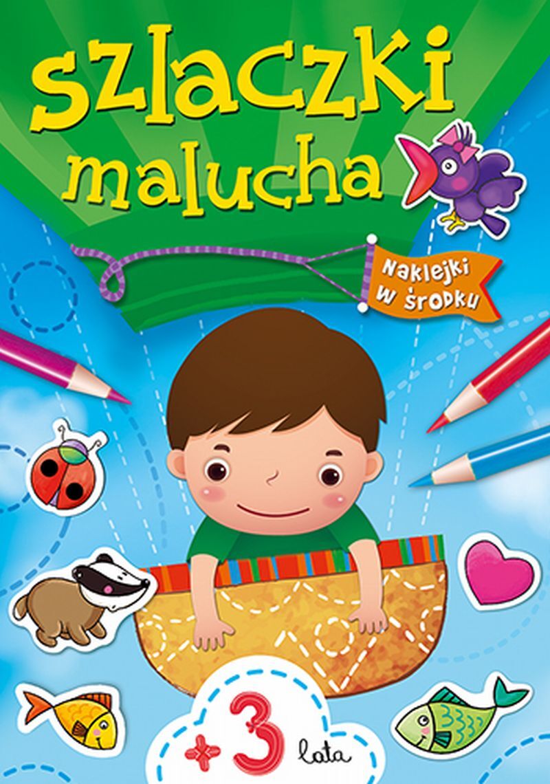 Szlaczki dla malucha. Pierwsze kroki w nauce pisania