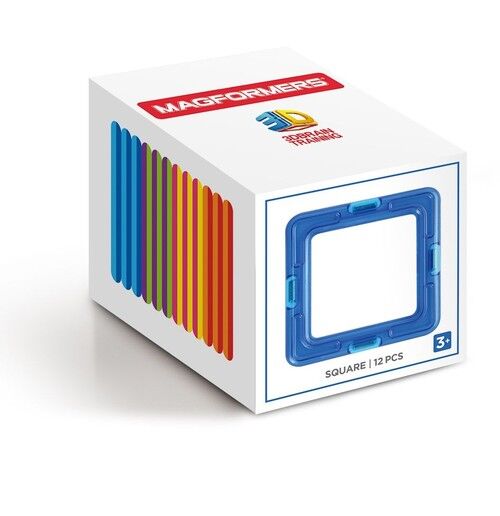 Magformers Kwadraty 12 elementów