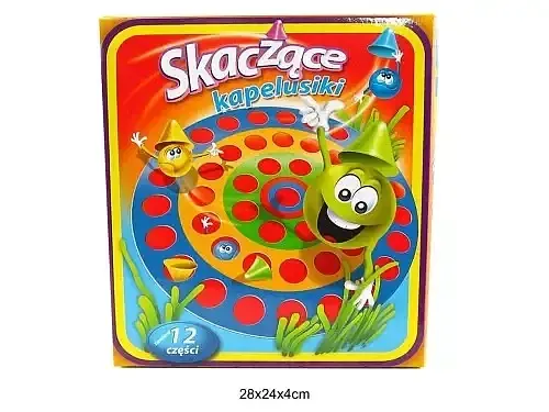 Gra skaczące kapelusiki
