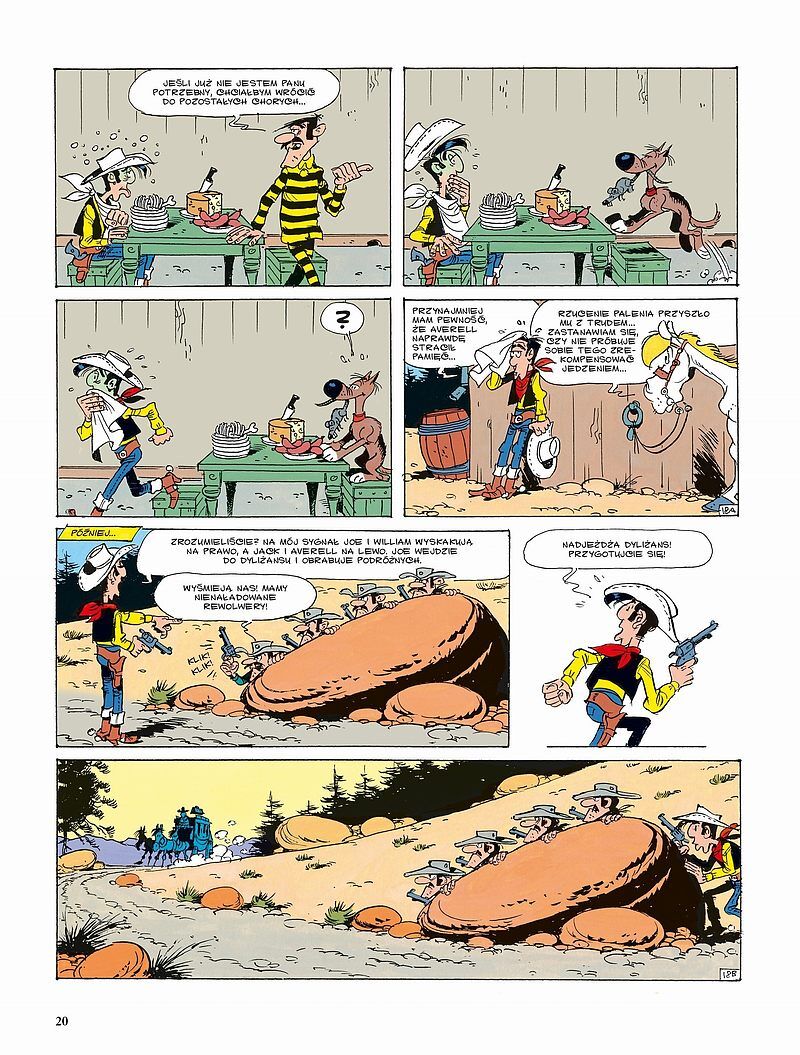 Lucky Luke - 60 - Daltonowie tracą pamięć (wyd. 2018)