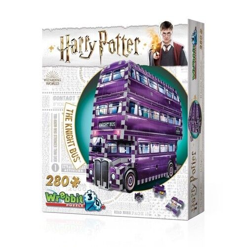 Puzzle 3D Wrebbit Harry Potter The Knight Bus 280