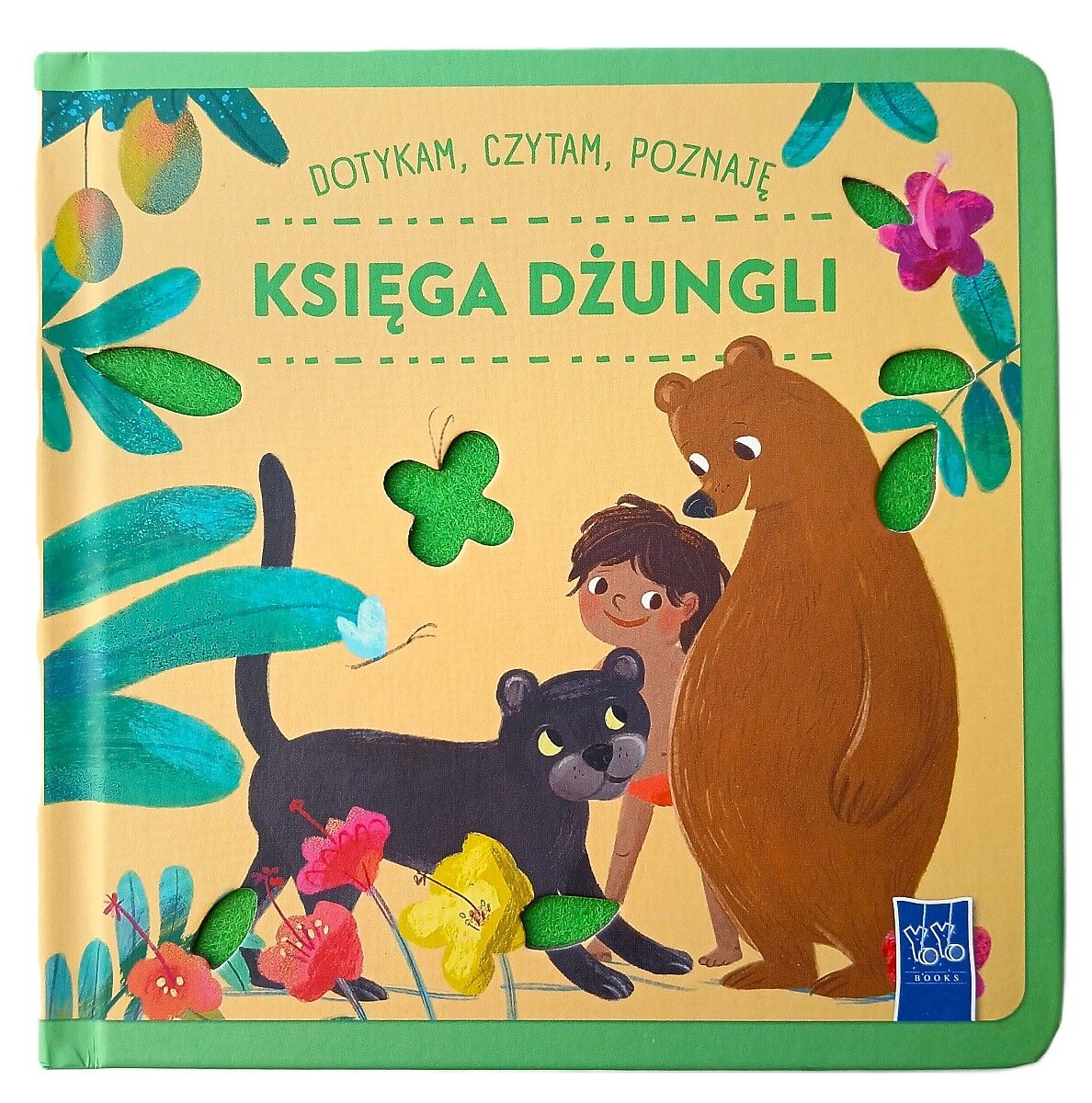 Księga Dżungli. Dotykam, czytam, poznaję