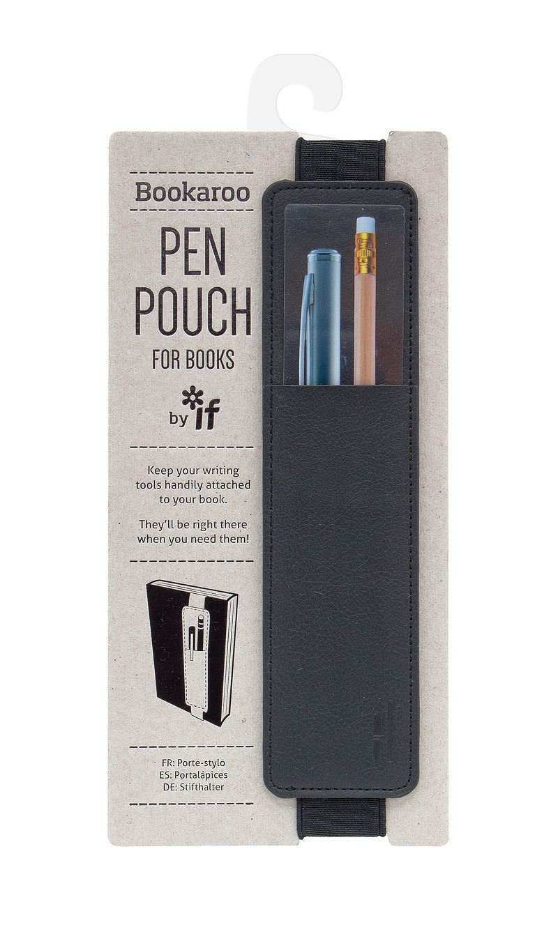 Bookaroo pen pouch - uchwyt na długopis czarny
