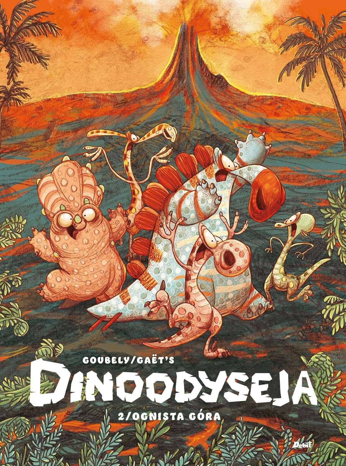 Dinoodyseja. Ognista góra (tom 2)