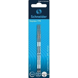 Wkład do długopisu schneider 775 m 2szt. Czarny blister