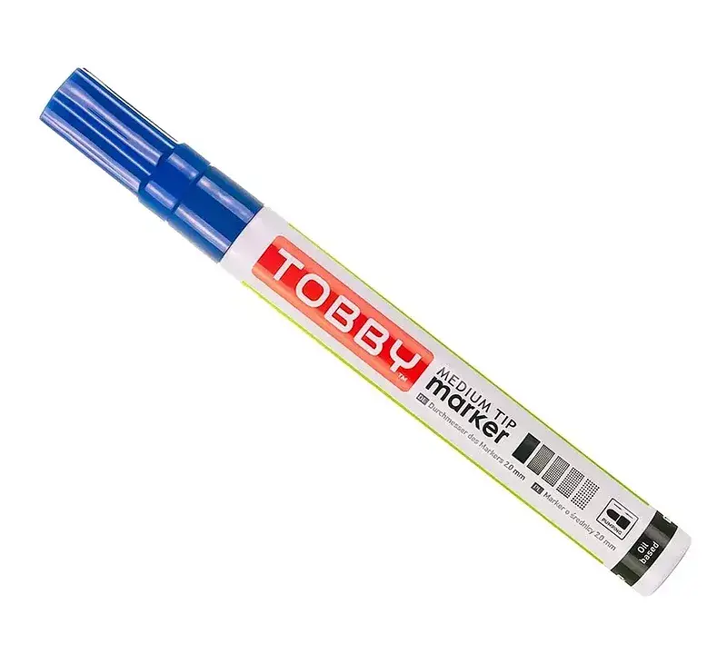 Marker olejowy tobby niebieski 1szt