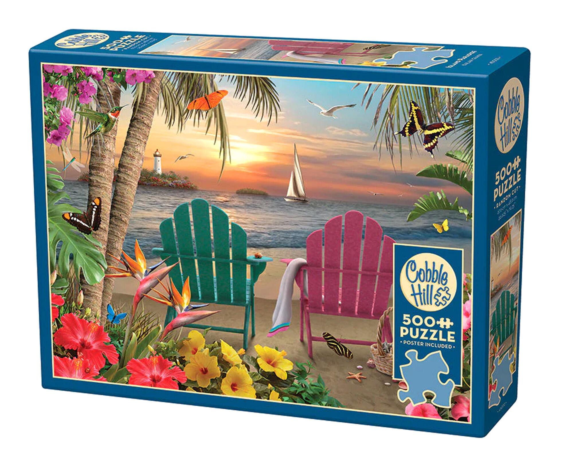 Puzzle 500 Rajska wyspa 113157