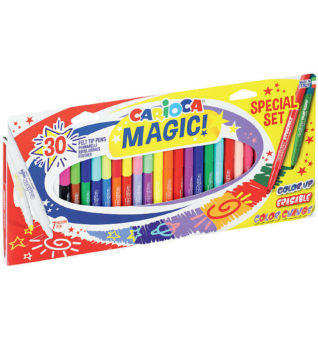 Pisaki magic 30 sztuk carioca 43183