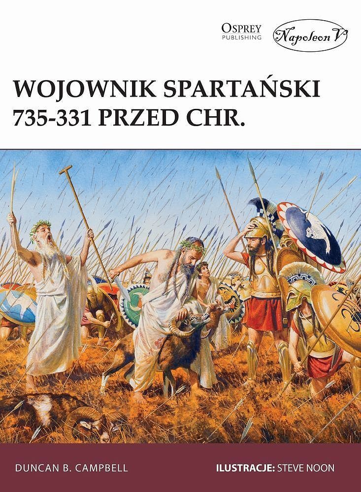 Wojownik spartański 735-331 przed chr