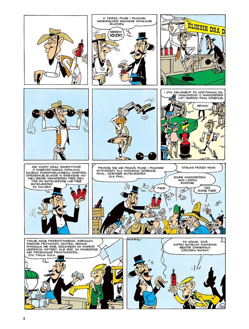 Lucky Luke - 07 - Eliksir doktora Doxeya