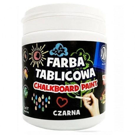 Farba tablicowa 250 ml czarna astra