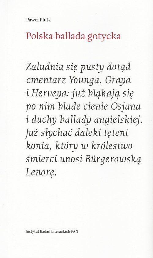 Polska ballada gotycka