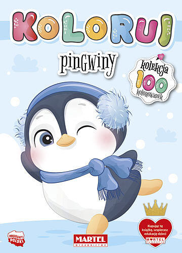Koloruj pingwiny