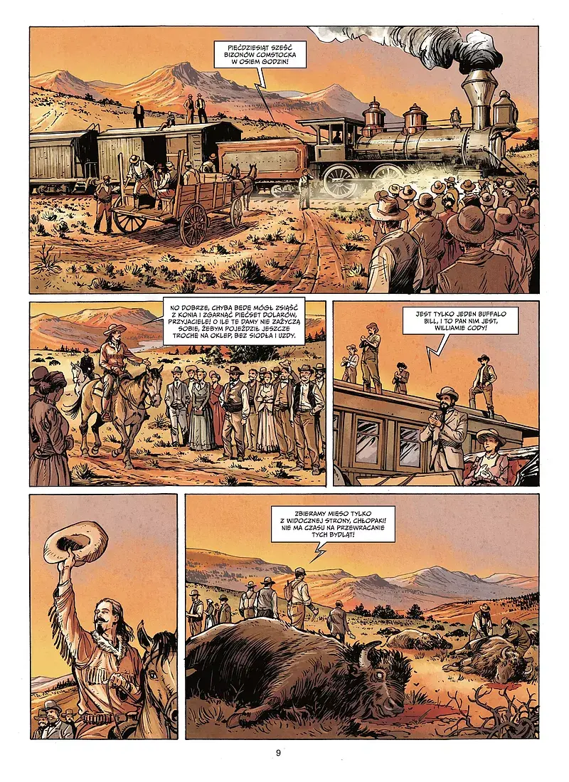 Legendy Zachodu. Buffalo Bill, Dziki Bill Hickok, Butch Cassidy i Dzika Banda