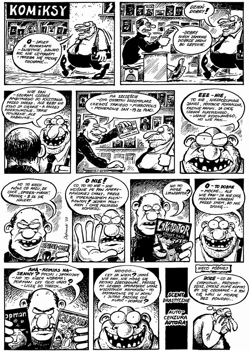 Strefa Komiksu - 37 - Redaktor Szwędak: Wywiady Zebrane