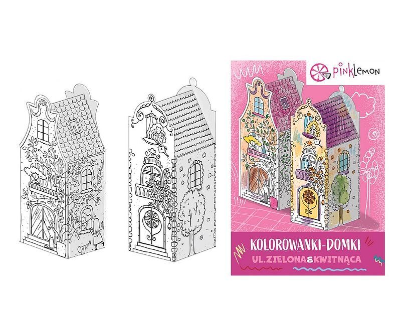 Domek mini ul. Zielona i kwitnąca