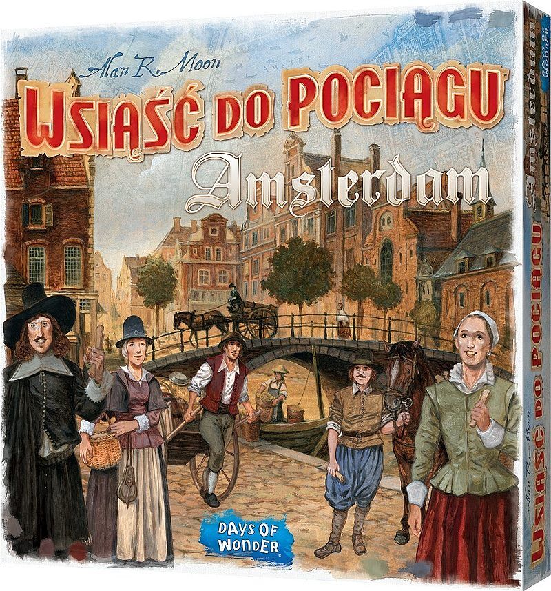 Gra wsiąść do pociągu amsterdam