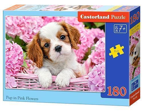Puzzle 180 piesek w koszyku