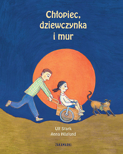 Chłopiec dziewczynka i mur
