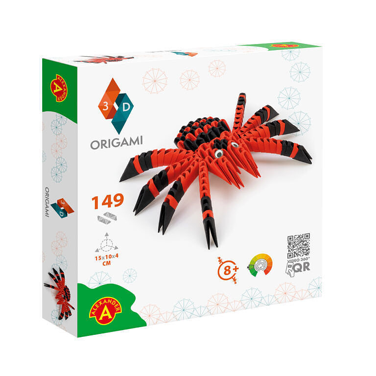 Origami 3D Pająk
